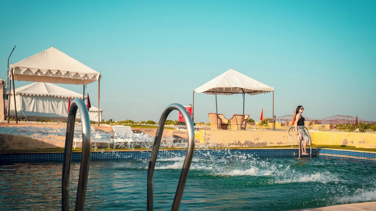 Jaisalmer RV Rental | Surya-Ansh Desert Wellness Resort - Campsite