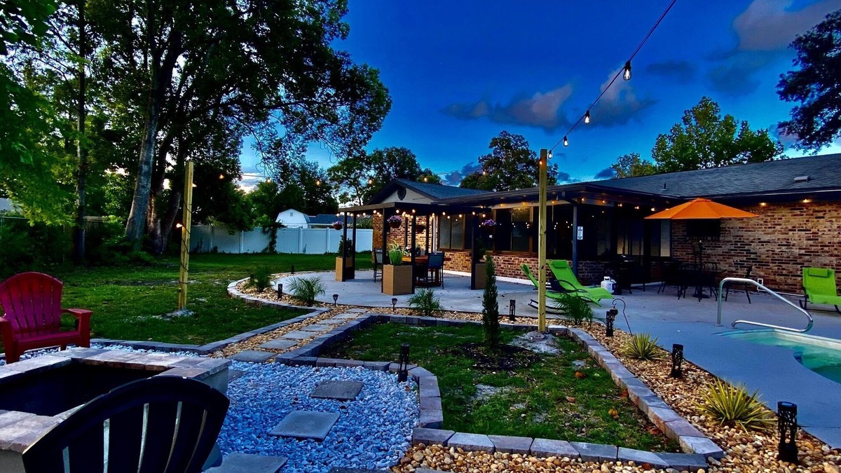 Orange Park House | SWEET HOME With Private Pool, Patio,& Huge backyard.
