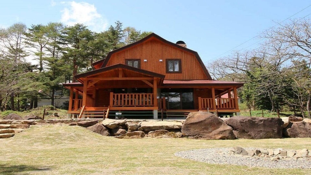 Inawashiro House | Sweet IV Outdoor with wood stove Gra/Yama-gu Fukushima