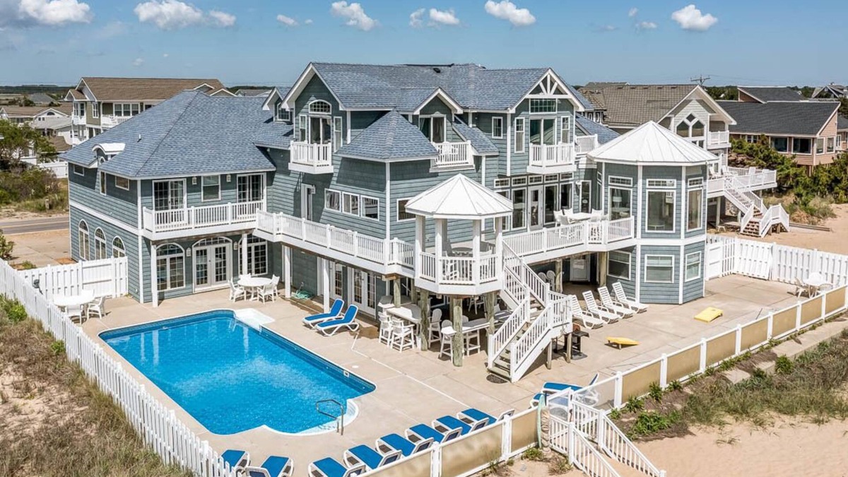 Sandbridge House | Sweetwater | Oceanfront | Private Outdoor Pool, Private Indoor Pool