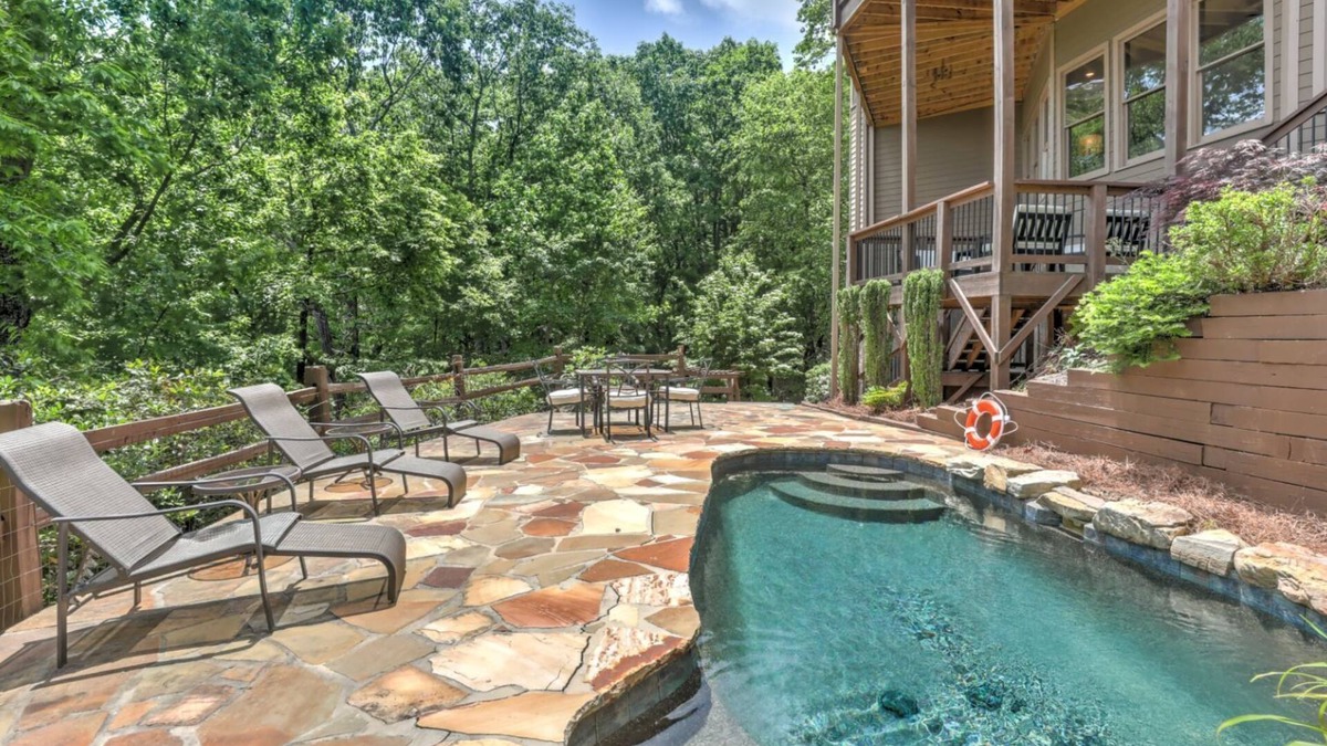 Big Canoe House | Swimming Pool, Steamy Hot Tub, Home Theater, Sunroom, Game Room & Community Extras - Red Fox Manor