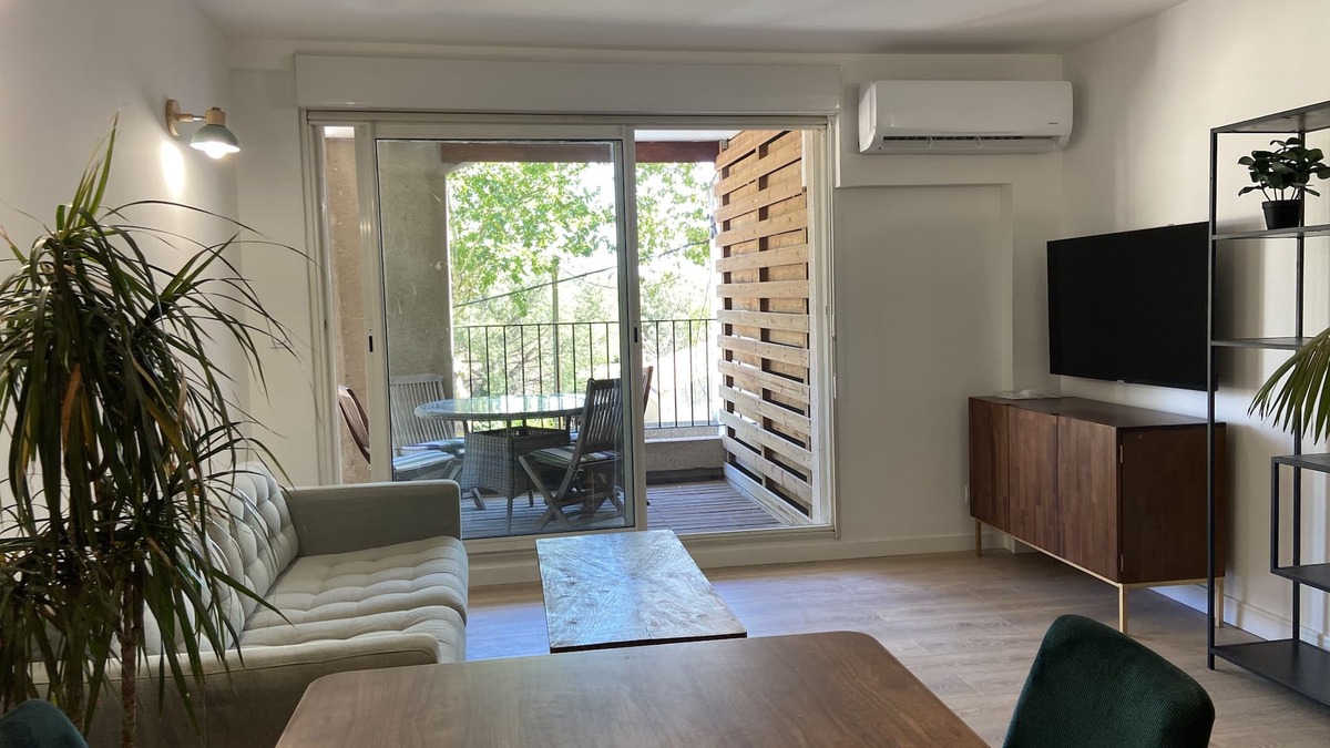 Homps Apartment | T2 Bord du Canal du Midi Piscine