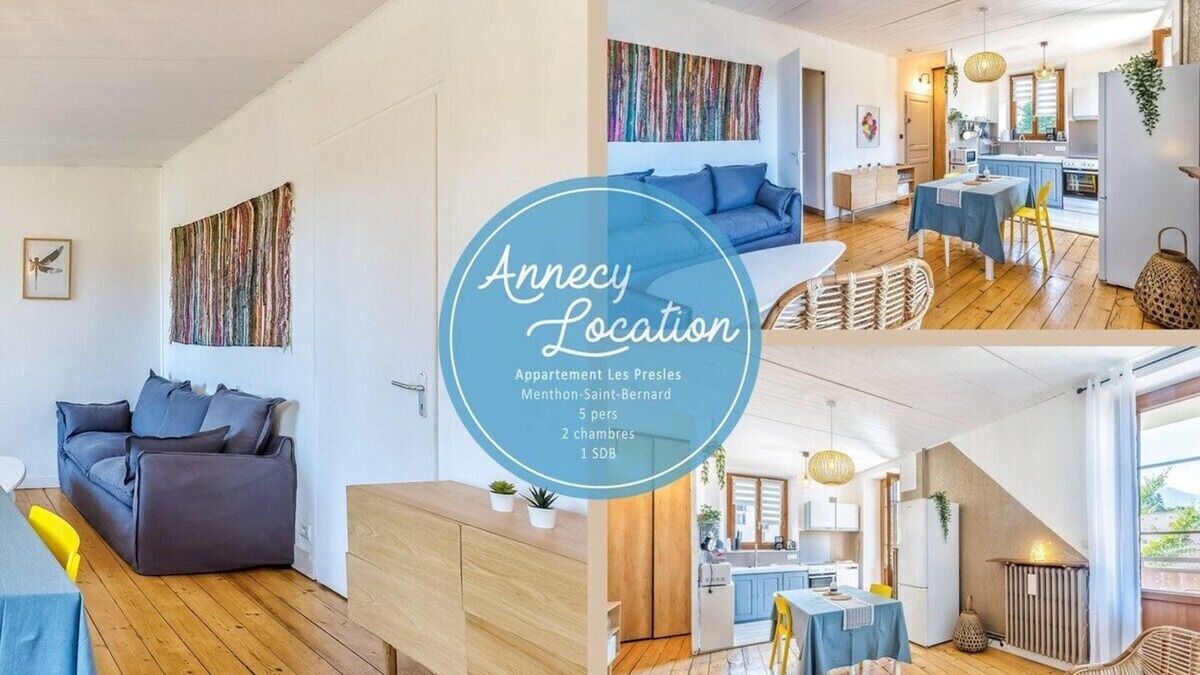 Menthon-Saint-Bernard Apartment | T3 Apartment – Les Presles