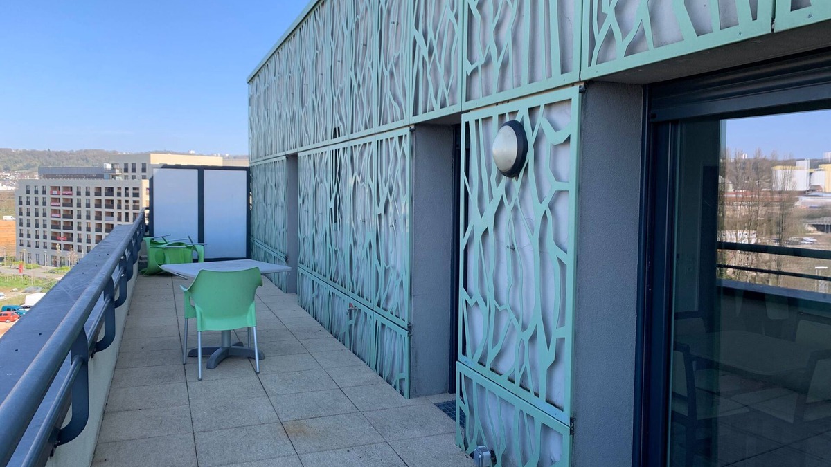 Centre Ville Rive Gauche Condo | T3 supérieur + double terrasse, quartier Flaubert