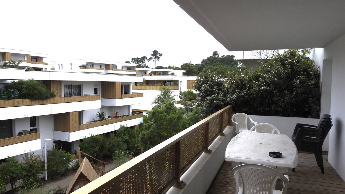 Capbreton Apartment | T3 Tout Confort à Capbreton - XXL Balcony, Double Parking, Assured Quietness