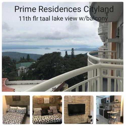 San Jose Hotel | Tagaytay Cityland Taal Lake View with balcony by SAB