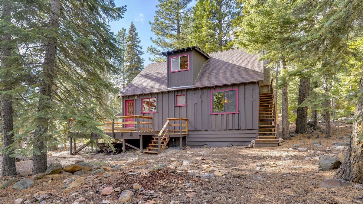 Tahoe Vista Cabin | Tahoe Vista, Dogs Ok, Walk to Lake and Hiking -Into the Woods