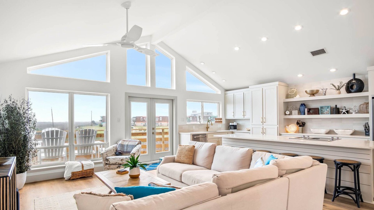 Sand Point House | Tan Lines and Fine Wines | Boardwalk to Beach!