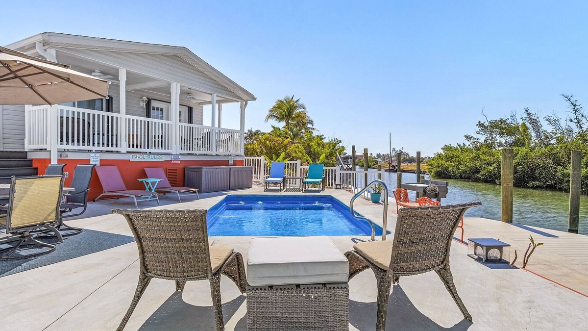 Saint James City House | Tangerine Dream, 2/2 Pool Home in St. James City!