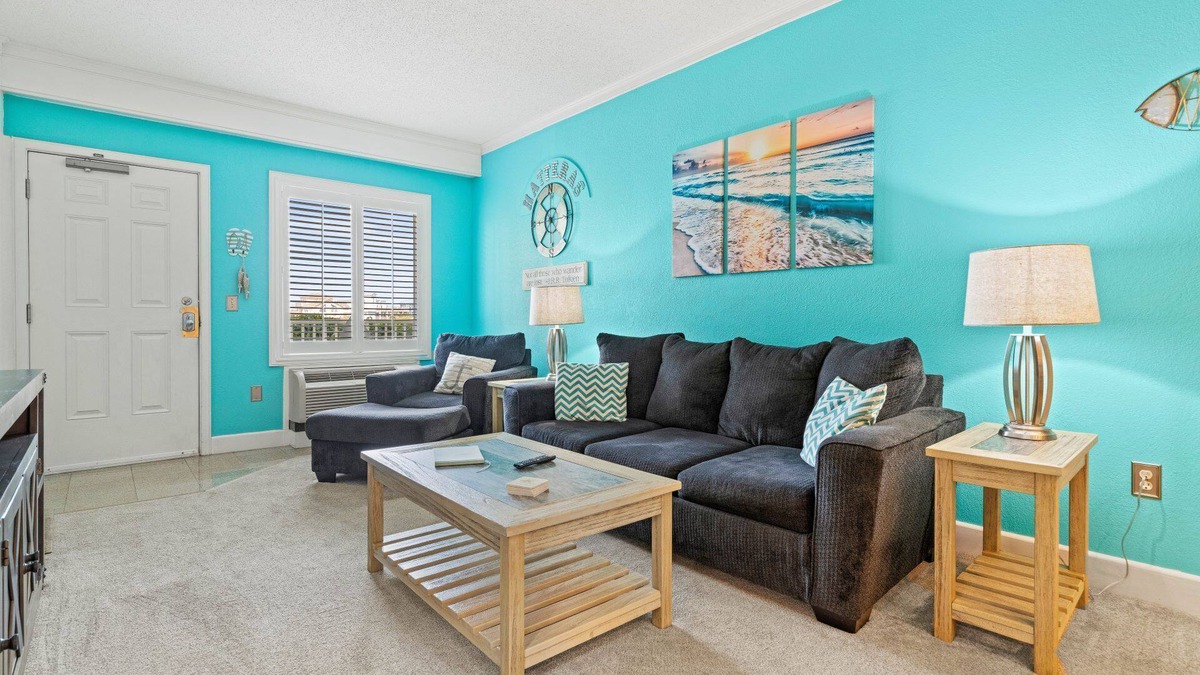 Hatteras Island Apartment | Tank Tops & Flip Flops 112 at the Villas of Hatteras Landing 1 Bedroom Near-Beach Condos with Pool Access!