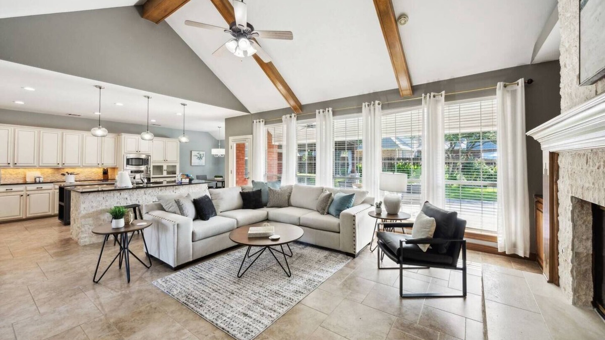 Keller House | TCH - Beautiful large 4bd in Keller with Office and Yard