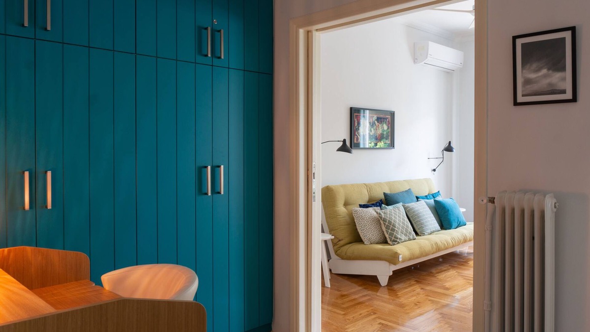 Filopappou Apartment | Teal Blue 1BR under the Acropolis by JJ Hospitality-