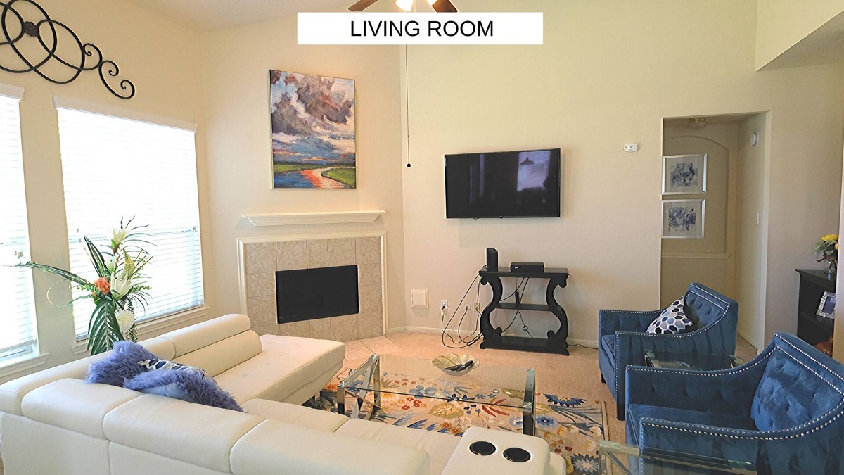 Fresno House | Teal Run · Fresno, Hou❤️Sugarland, Richmond, 5BR, 10 Beds