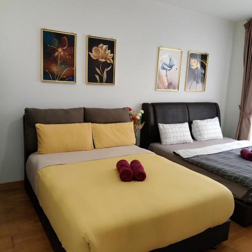Nusajaya Apartment | Teega Cozy 2 Guests 35th floor WI-FI City View