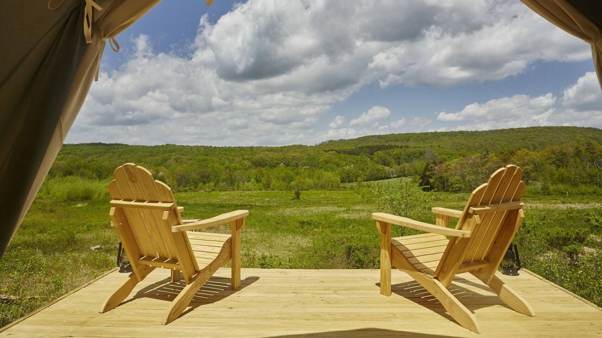 Livingston Manor RV Rental | Tentrr Signature Site - Camp Haven: Meadow Retreat Now Open