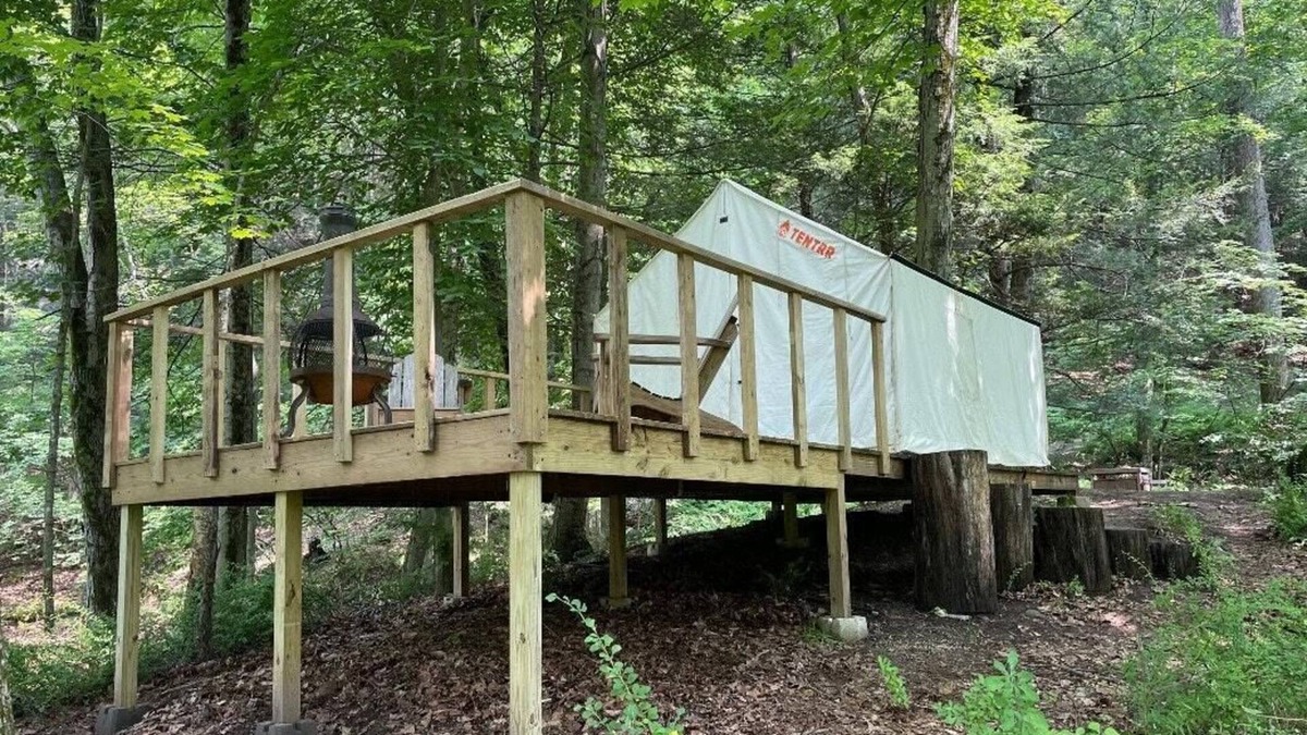 Rosendale RV Rental | Tentrr Signature Site - Reservoir Retreat