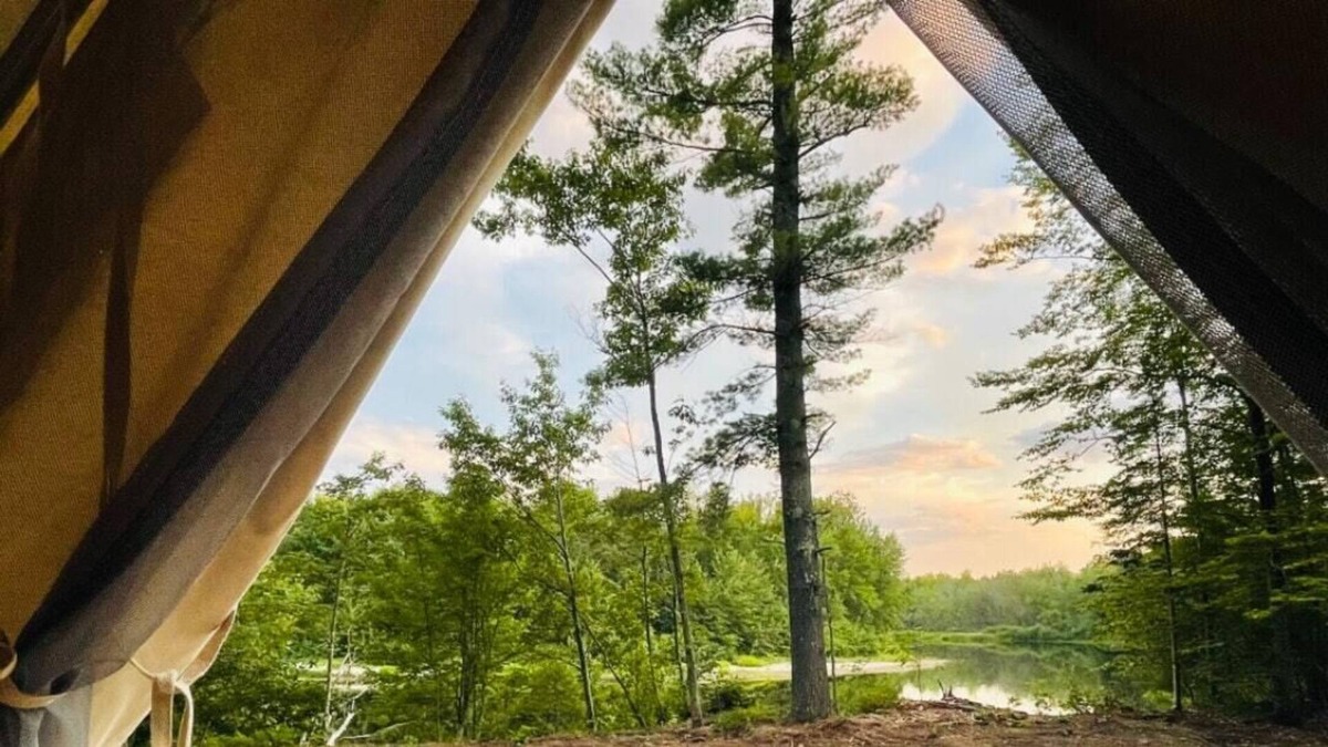 East Baldwin RV Rental | Tentrr Signature Site - Horseshoe River : Outlook