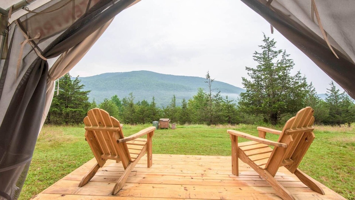 Windham RV Rental | Tentrr Signature Site - Pleasant Valley Maplecroft Camp