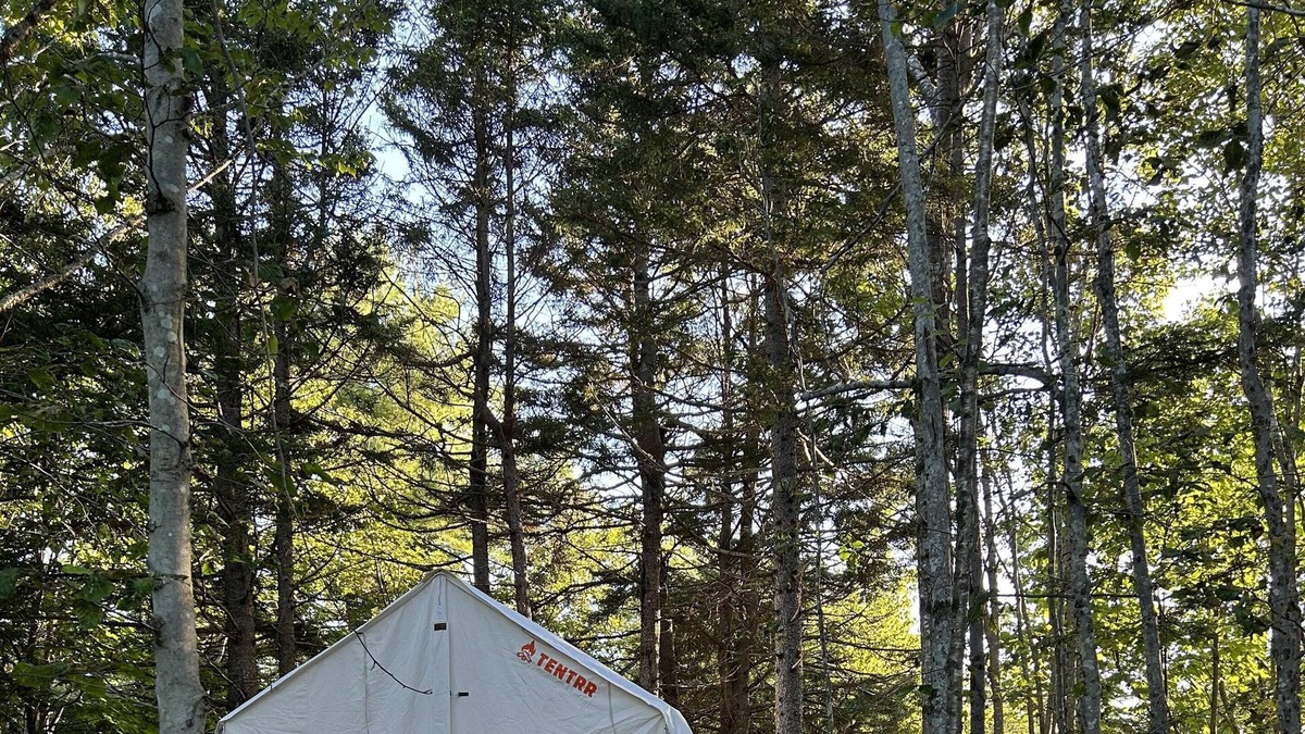 Searsport RV Rental | Tentrr Signature Site - The Ledge at Teakettle Spring Farm