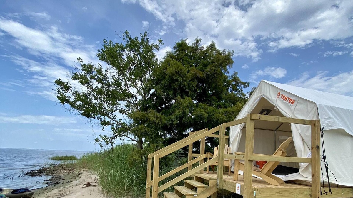 Mandeville RV Rental | Tentrr State Park Site - Louisiana Fontainebleau State Park - Paddle Out J - Sin