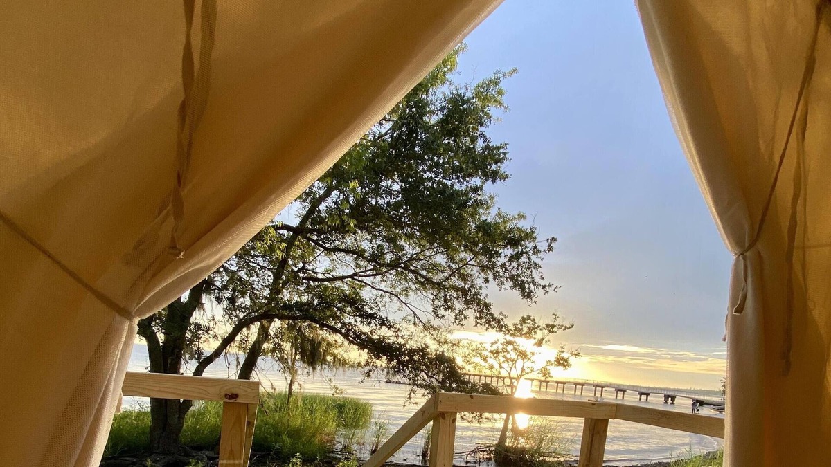 Mandeville RV Rental | Tentrr State Park Site - Louisiana Fontainebleau State Park - Beachside K - Sing