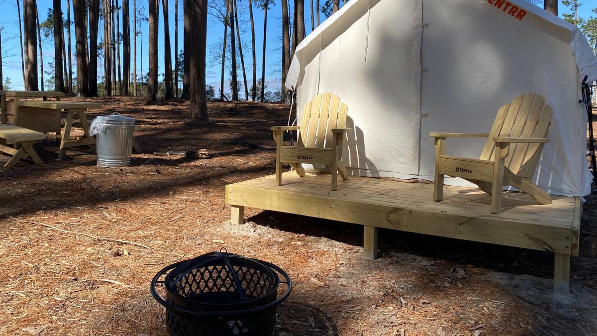 Anacoco RV Rental | Tentrr State Park Site - Louisiana South Toledo Bend State Park - Site H - Sing