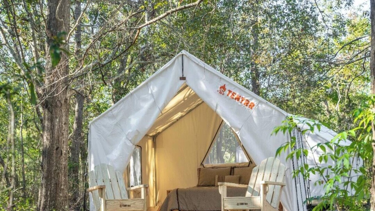 Bay St Louis RV Rental | Tentrr State Park Site - Mississippi Buccaneer State Park - Woodland B - Double