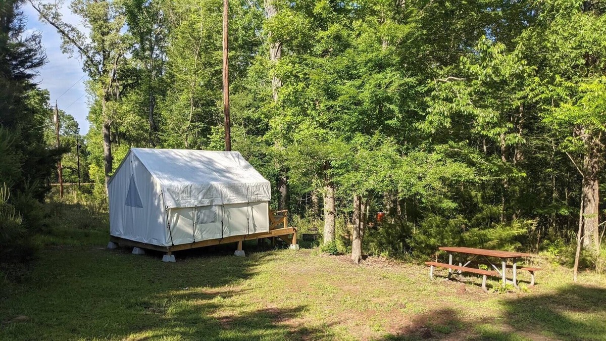 Saint Landry RV Rental | Tentrr State Park Site - Louisiana Chicot State Park - Site D - Single Camp