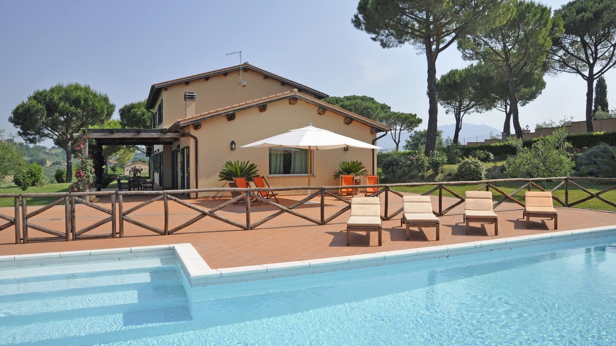 Magliano Sabina Villa | Tenuta Santa Cristina - Luxury 8 beds Villa w/private Pool and Tennis near Rome