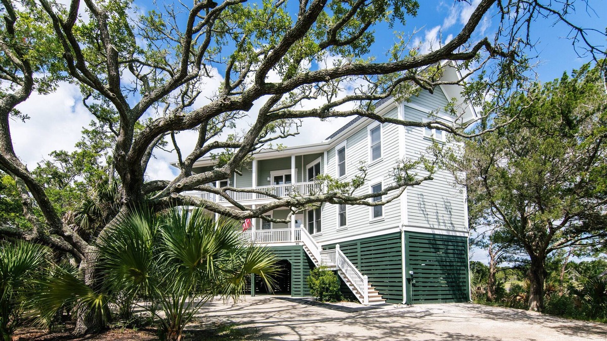 Edisto Island House | Tequila Sunset:Amazing Dog Friendly Home;Ocean Views/Private Dock; Minutes to Beach;Elevator/WiFi