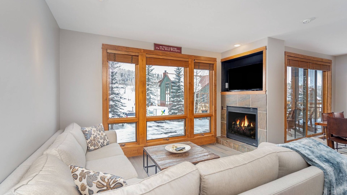 Mountain Village Condo | Terrace on the Slopes ski-in/ski-out access.VIEWS!