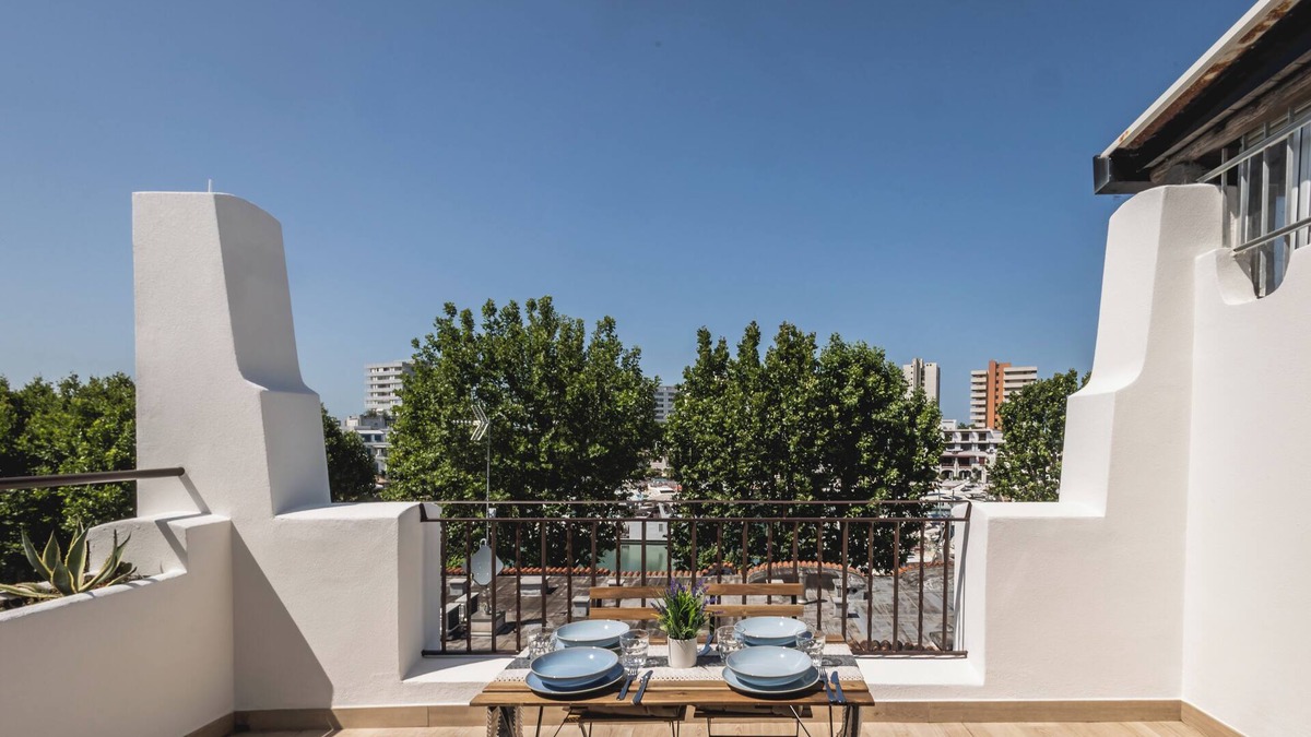 Misano Adriatico Apartment | Terrace with view of the harbor - 5 min to the beach