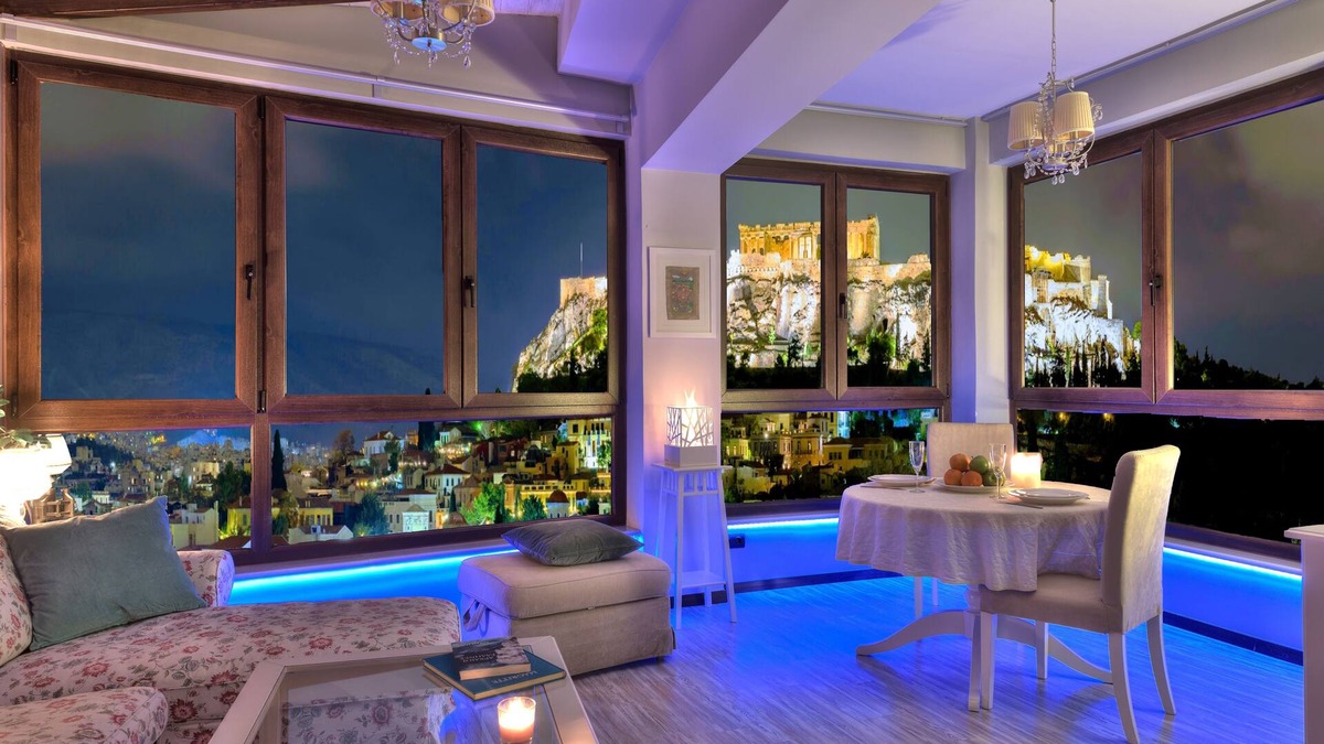 Psirri Apartment | The 1 and only Acropolis penthouse!