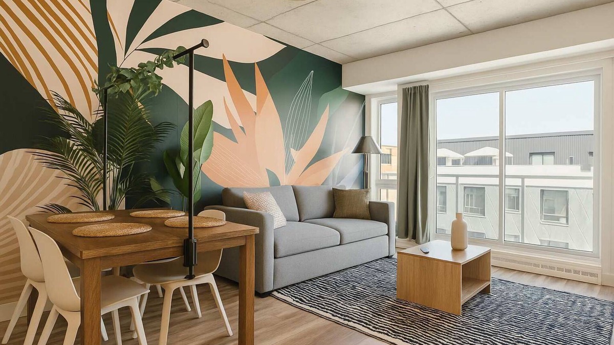 Saint-Roch Apartment | The 708 | For 4 | Free Parking | Pool + BBQ