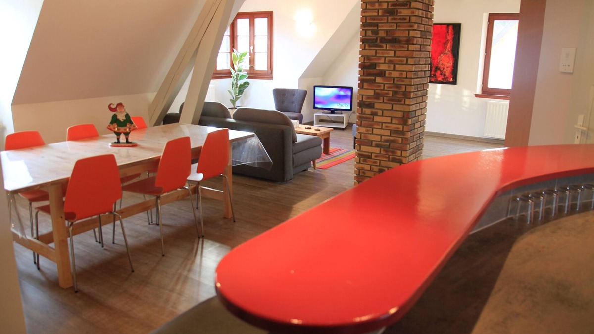 Katzenthal House | The attic of the baker