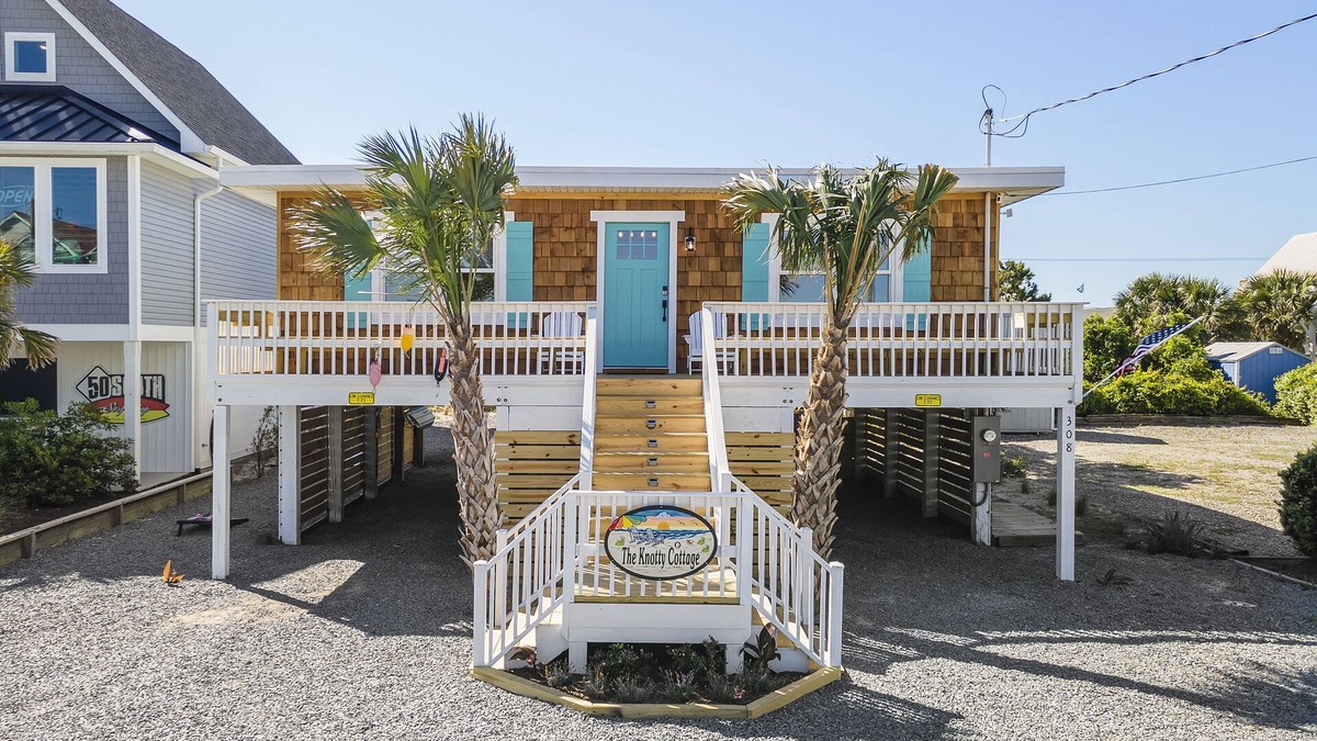 Surf City Cottage | The AWARD-WINNING Knotty Cottage, Beach House, Owner Operated