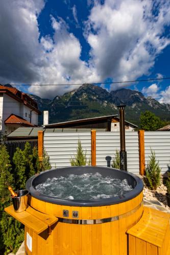 Busteni Ski Chalet | The Bear Chalet with Private Hot Tub