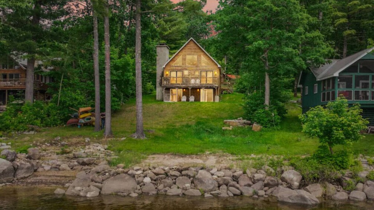 Fryeburg Cabin | The Bellemark | Lakefront Cabin + Incredible Views