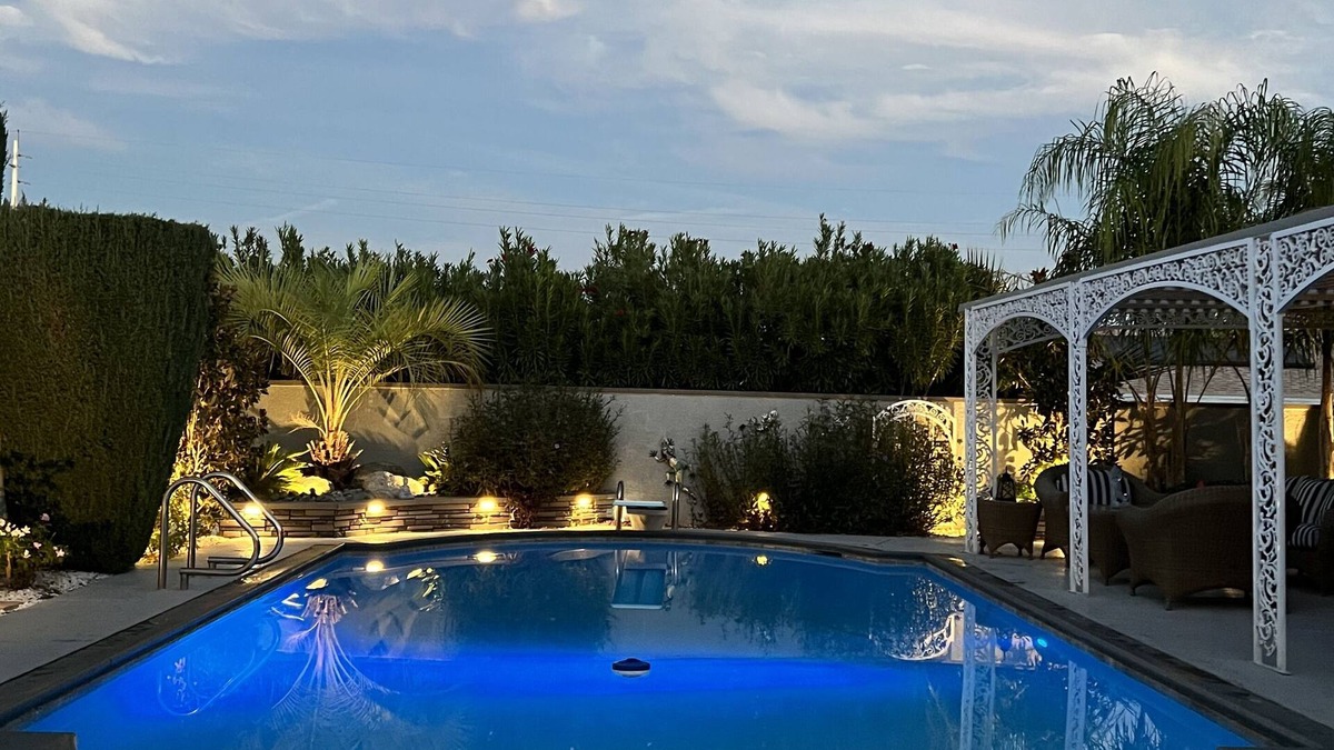 Paradise House | The Best secret spot in Las Vegas Pool and Jacuzzi
