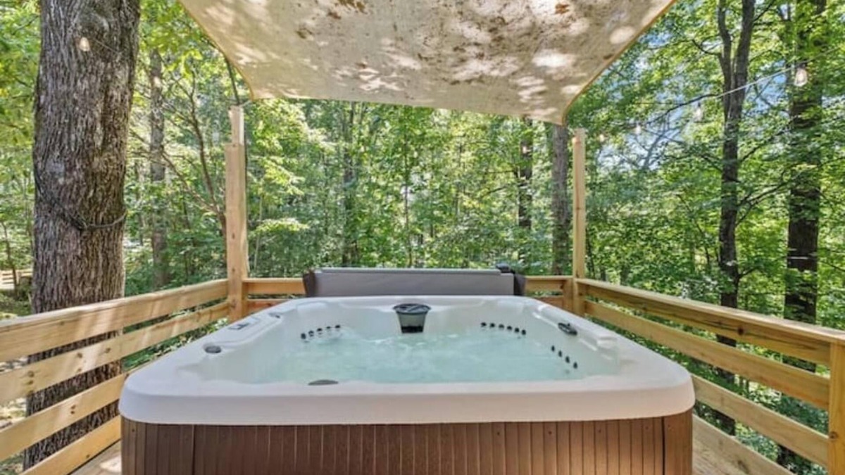 Black Mountain Cabin | The Big Smokey cabin w/HOT TUB and Rec Room