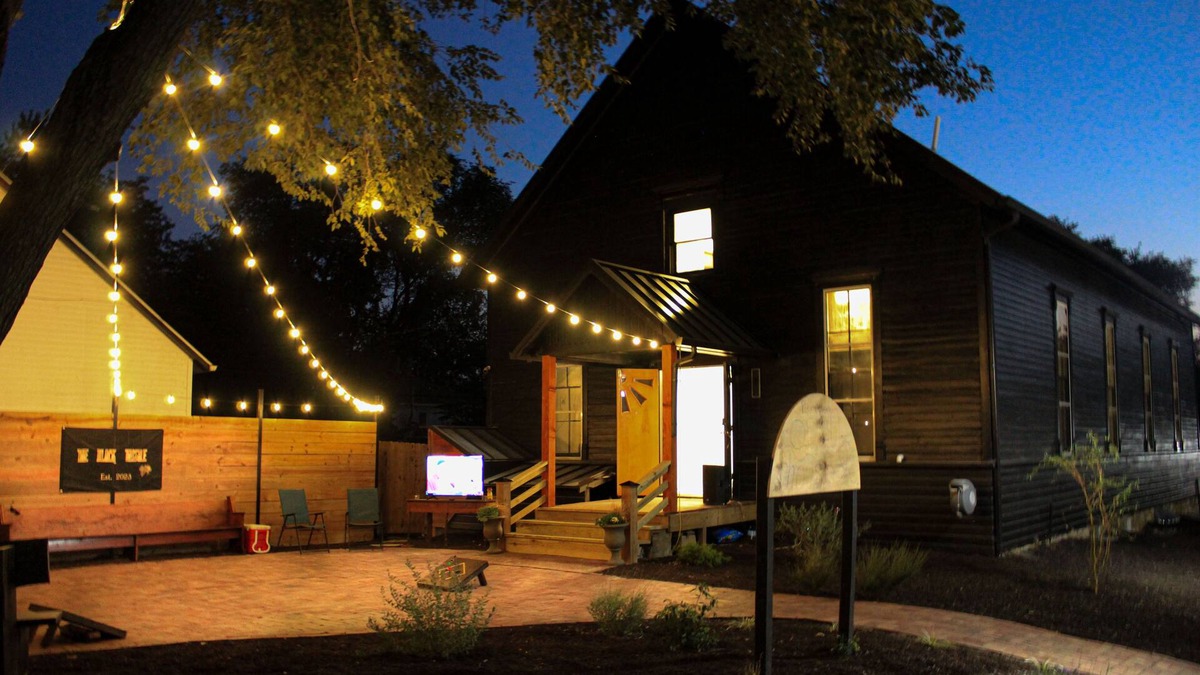 New Century Apartment | The Black Thistle a historical church in downtown Tonganoxie!