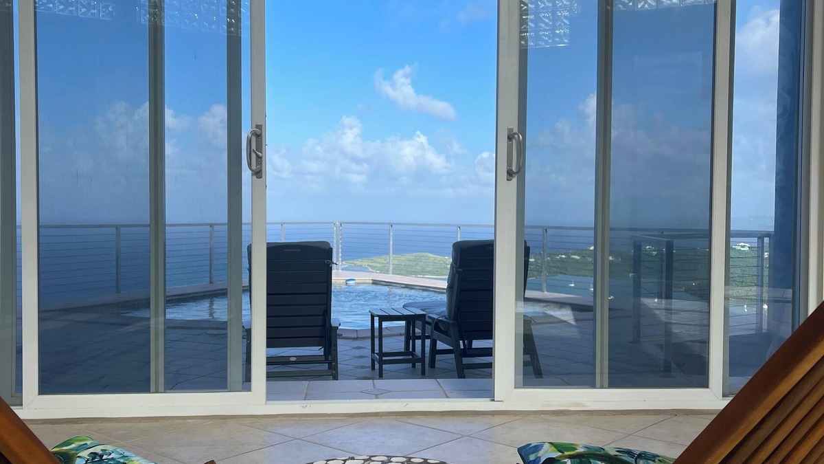 Estate Concordia East House | The Boathouse STX, with a maginifcant view of Buck Island and Salt River!