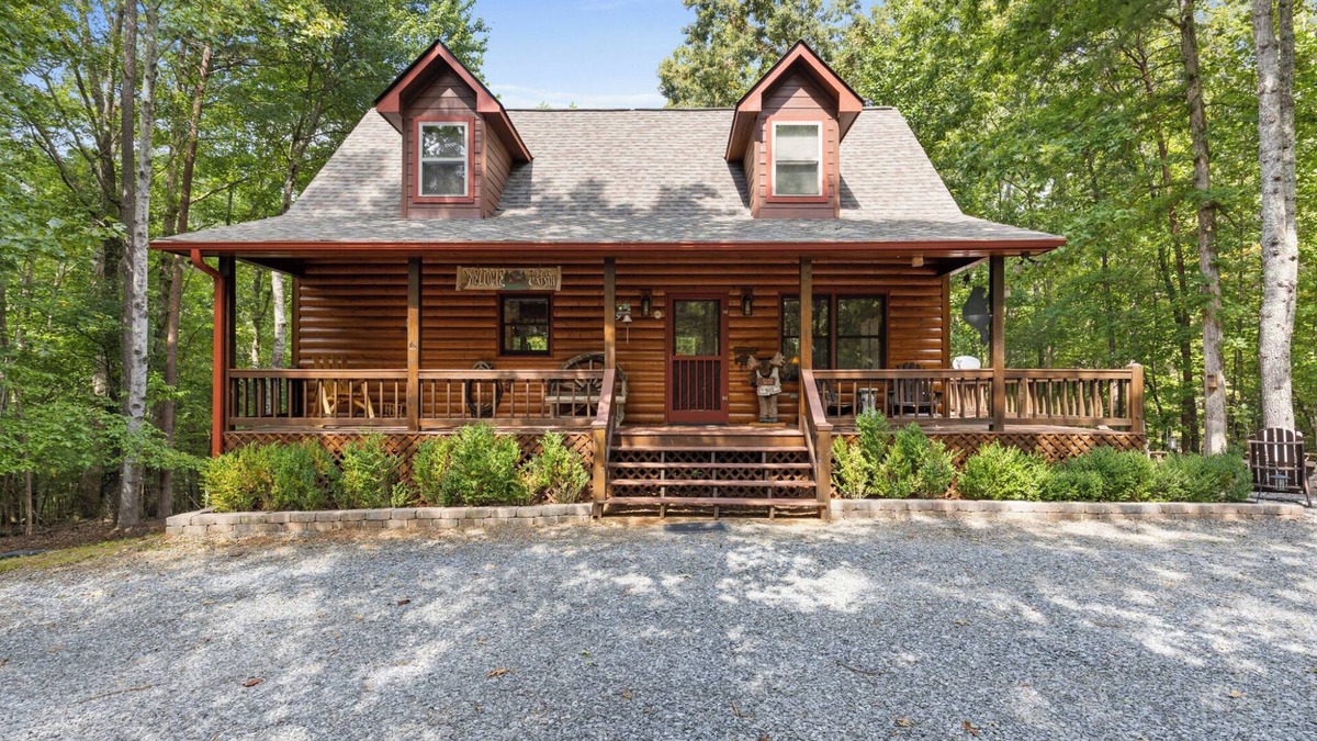 My Mountain Cabin | The Cabin, Hot Tub, Game Room, Screened Porch, Fire Pit