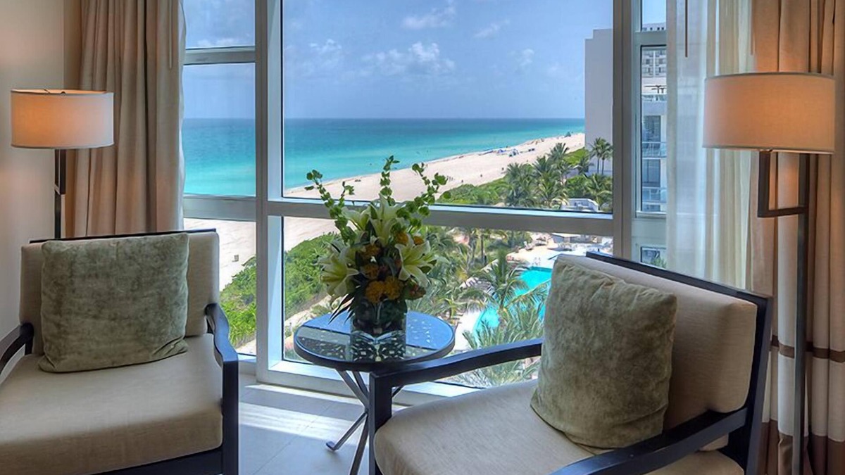 North Beach Apartment | The Carillon Hotel One Bedroom with Two Queen Beds, Great Ocean and Beach View