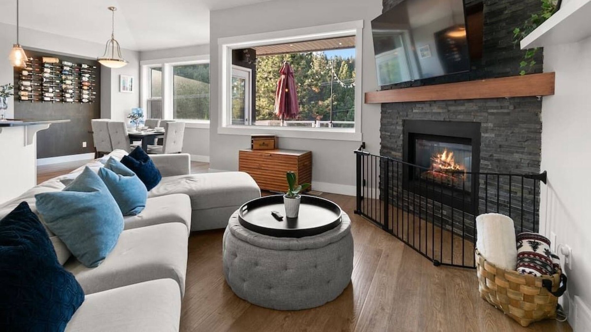 West Kelowna Estates House | The Charmed Vine | Wine Trail Getaway