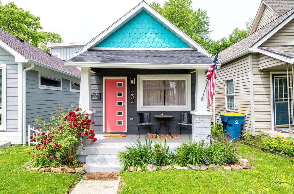 Fountain Square House | The Colorful Cottage Charming Fountain Square Home