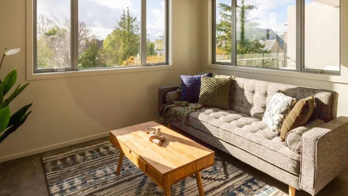 Christchurch City Centre Apartment | The Cozy Cocoon 1 bed 1 bath apartment