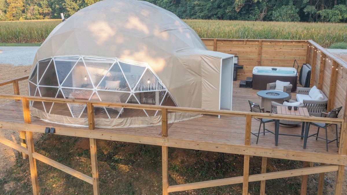 Saint Francis House | The Dome At The Ridge-A Glamping Experience On The Bourbon Trail
