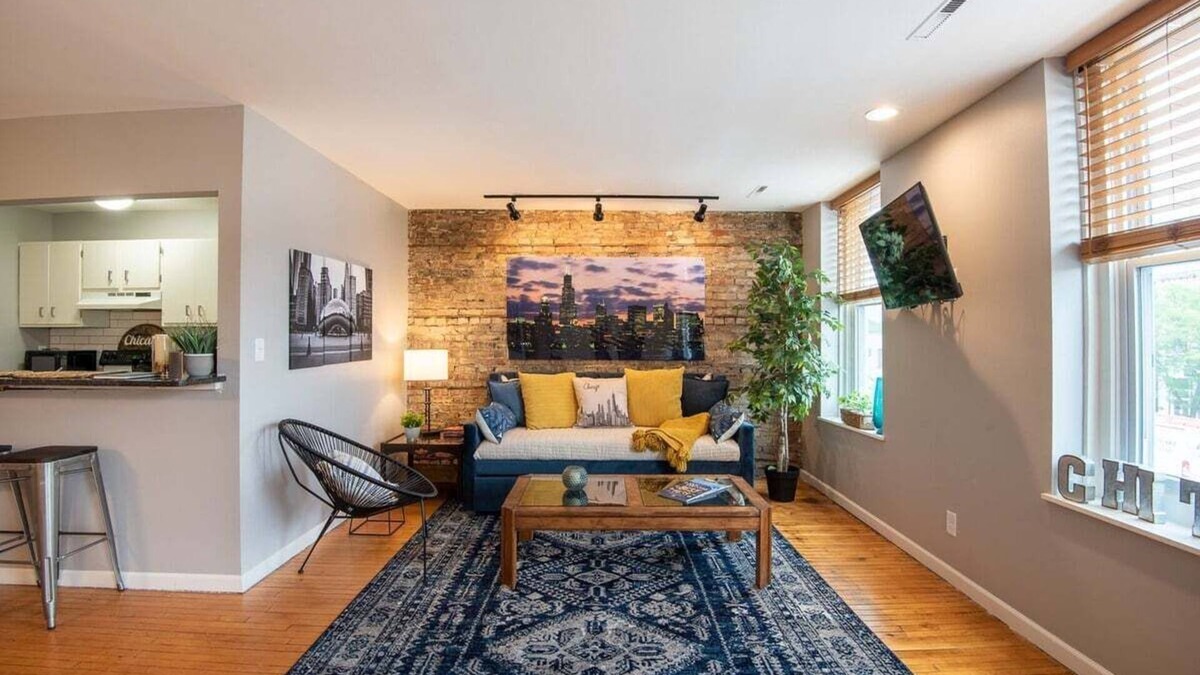 Lake Geneva Apartment | The Downtown Trifecta |Large & Unique Lodging | Perfect for Group Stays |Main St |Parking Included