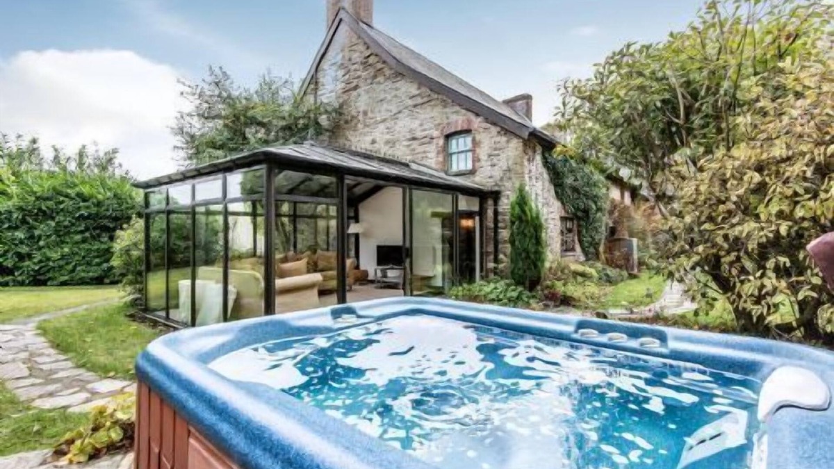 Boncath Other | The Farmhouse - perfect for families to share, private hot-tub and fabulous shared leisure facilitie
